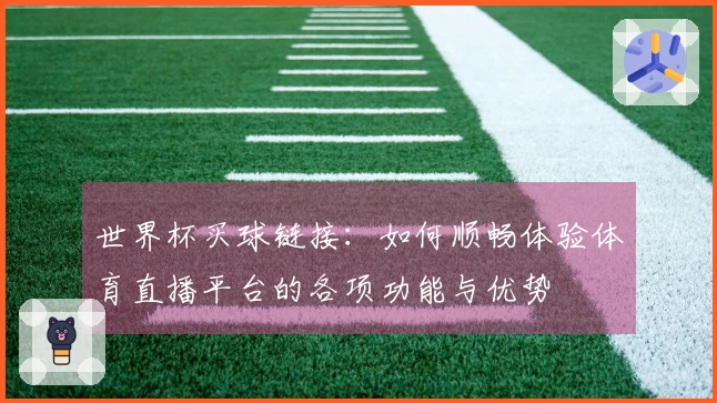 世界杯买球链接：如何顺畅体验体育直播平台的各项功能与优势