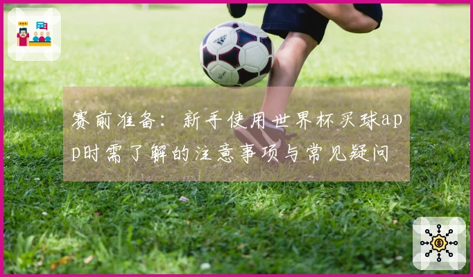 赛前准备：新手使用世界杯买球app时需了解的注意事项与常见疑问